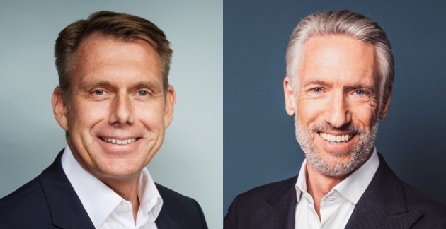 Markus Grefer (l.) und Andreas Fuhlisch vom VKE-Kosmetikverband - Quelle: Puig; Navin Neuschel